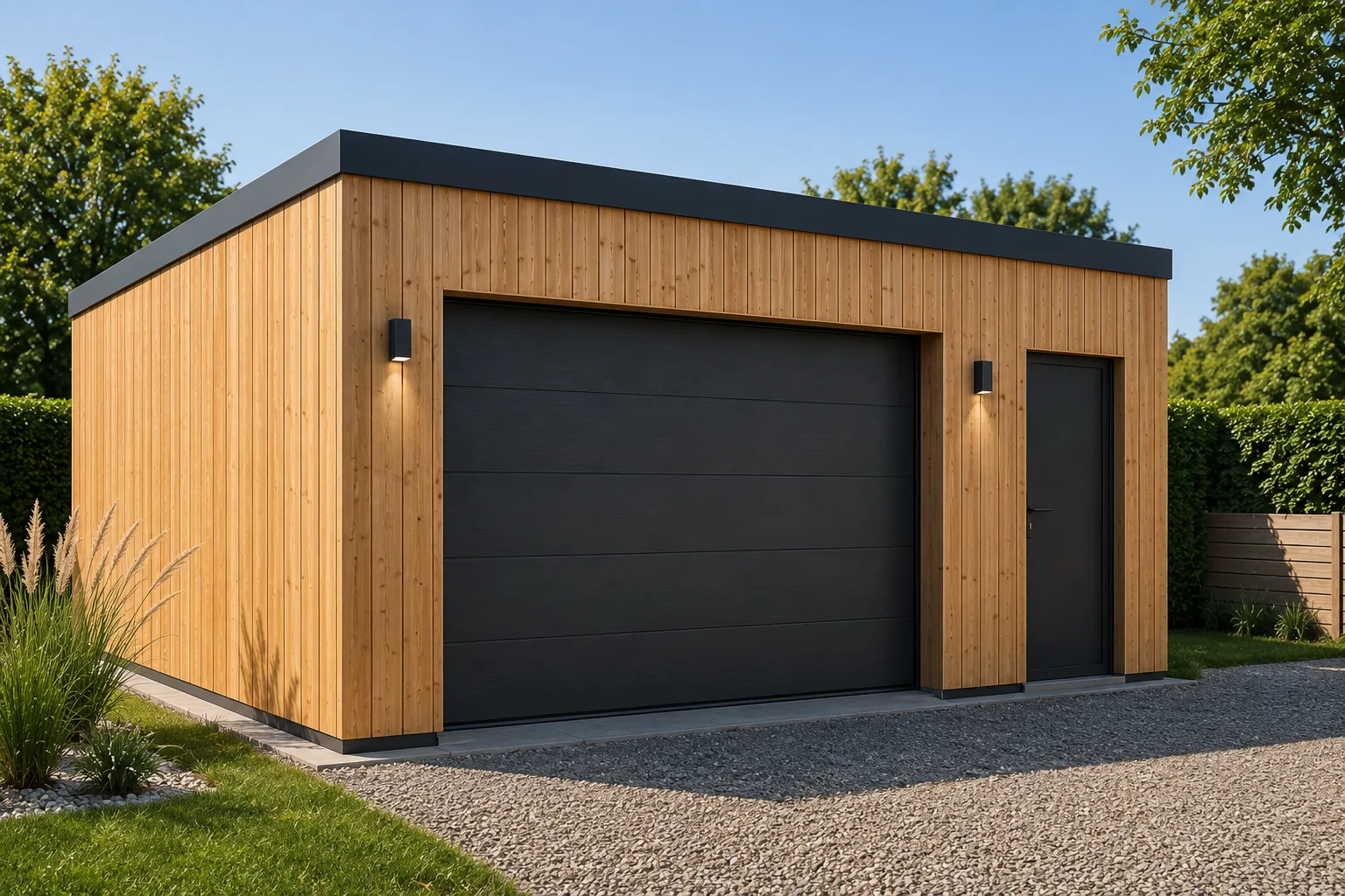 L'empreinte carbone d'un garage bois
