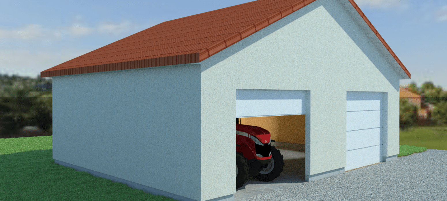 garage en 3d pour les devis gratuit