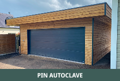 bardage pin autoclave