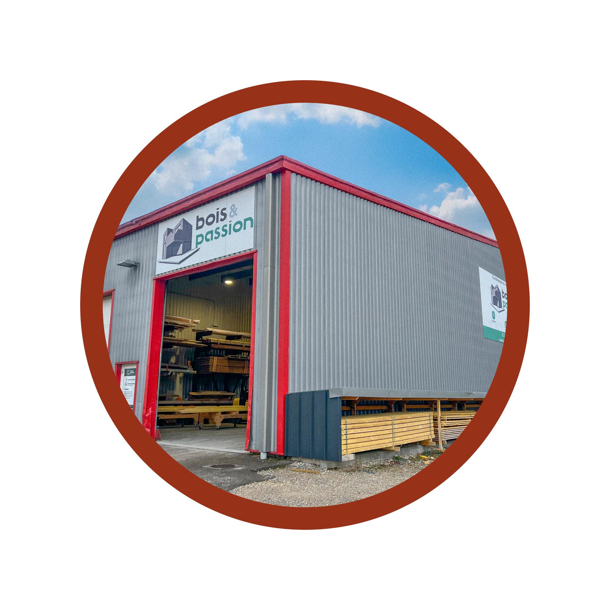 pictogramme atelier ossature bois et passion